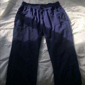 Navy blue scrub bottom